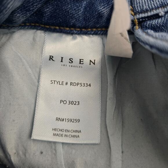 Classic Blue Straight Leg Jeans - Picture 12 of 14